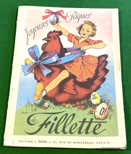 Joyeuses Pâques de FILLETTE - N° Spécial - 1951 - Bel Etat. - Bild 1 von 5