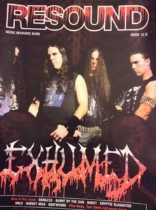 Resound Magazine Exhumed Skinless Burst No.12.0 121617nonrh - Picture 1 of 1