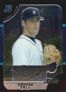 2005 Bowman Chrome Baseball Card #231 Danny Zell RC