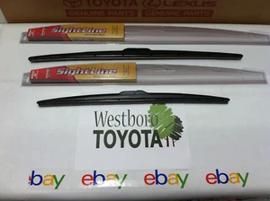 2016-2022 Toyota Tacoma OE OEM type Hybrid Wiper Blade Kit Genuine - Picture 1 of 7