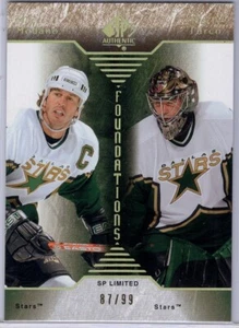2003-04 SP Authentic Foundations Limited #F7 Mike Modano/Matry Turco 67/99 S2803 - Picture 1 of 1