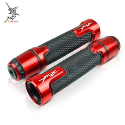 7/8""22mm Para Yamaha FZ FZ1 FZ6 FZ6R Motocicleta CNC Manillar Empuñaduras Goma Gel Foto 1 de 4