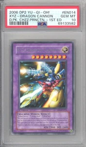PSA 10 - Tarjeta Yu-Gi-Oh - DP2-EN014 - XYZ - CAÑÓN DRAGÓN (raro) - GEMA COMO NUEVA - Imagen 1 de 2