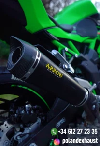 Tubo Escape Completo Kawasaki Z125 / Ninja 125 Inox Racing 2019–2024 - Imagen 1 de 2