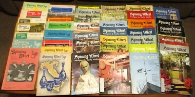 Spinning Wheel A National Magazine About Antiques Lot (47) 1958 -- 1979 Foto 1 de 4