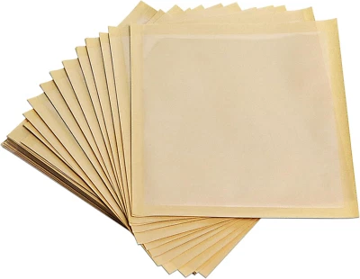 GOALFLY 100 Pcs Bakery Bags with Window, 7.1 x 7.5 Inches Paper Sandwich Bags, Donut Bag