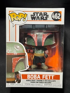 Funko Pop starwars boba fett #462 vinyl figure w/ pop protector - Picture 1 of 7