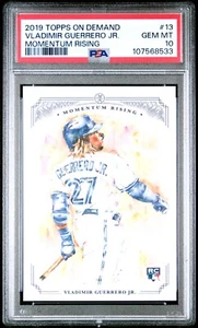 PSA 10 - Vladimir Guerrero Jr. Momentum Rising RC /1266 - 2019 Topps On-Demand - Picture 1 of 3