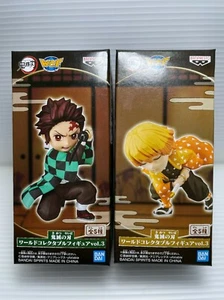 CONJUNTO Demon Slayer Tanjiro Zenitsu World Figura Coleccionable Kimetsu Japón - Imagen 1 de 2