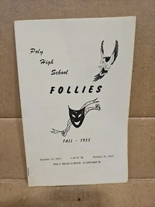 1955 Poly High School Follies Program,Advertisements - Bild 1 von 3