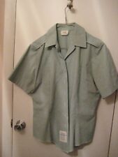 US Army Women's Class A/B Short Sleeve Green Tuck-In Shirt/Blouse Size 12R