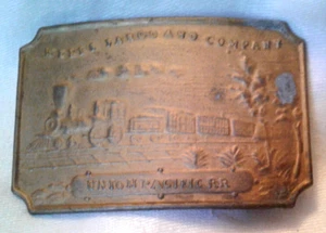 Vintage Union Pacific Railroad Belt Buckle - Picture 1 of 4