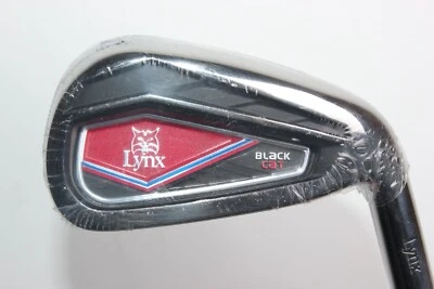 NEW WOMENS LYNX BLACK CAT 4 IRON GOLF CLUB LADIES FLEX GRAPHITE SHAFT - Image 1 of 3