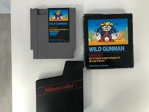 Wild Gunman OVP Europa Version Schrift blau Nintendo NES 045496630041 - Bild 1 von 4