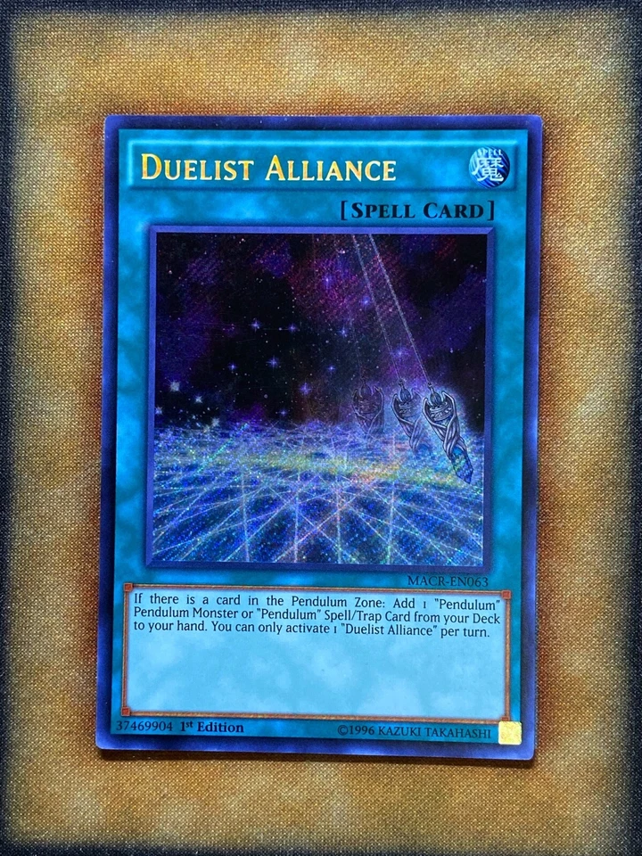 Yugioh Duelist Alliance MACR-EN063 Secret Rare 1st Ed LP - Image 1 of 1