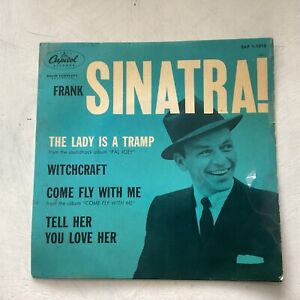 Frank Sinatra 7”EP All The Way - Chicago - I Didn’t Know What Time It Was GREAT