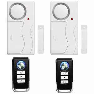 Control Remoto Batería Alimentación Sensor Magnético Alarma 110dB Interior Kit Autoprotección - Imagen 1 de 11