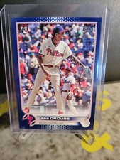 2022 Topps Series 2 Hans Crouse #642 Blue Parallel Rookie Philadelphia Phillies