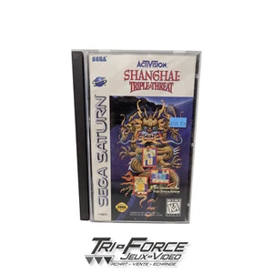Shanghai: Triple Treat Sega Saturn CIB Complet, Tested ! Free Shipping - Bild 1 von 3