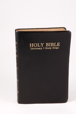King James Version Red Letter Ed. Holy Bible Dictionary Study Helps World 1989