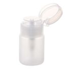 70ml Nail Art Makeup Polish Plastic Pump Dispenser Bottle Remover E7H27999