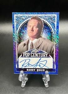 2024 Hoja Pop Century Randy Quaid SSP/6 Autógrafo Primo Eddie Azul BA-RQ1 - Imagen 1 de 2