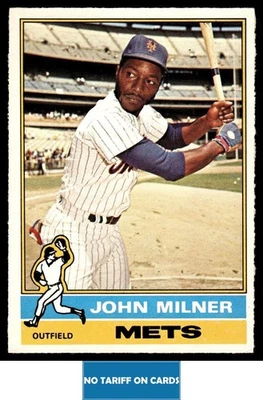 1976 O-Pee-Chee John Milner New York Mets #517 - Image 1 of 2