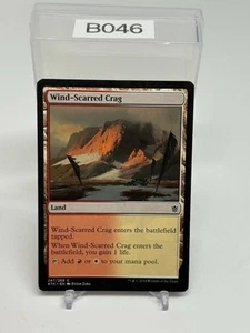 Magic the Gathering MTG Wind-Scarred Crag (247) Khans of Tarkir LP - Picture 1 of 2