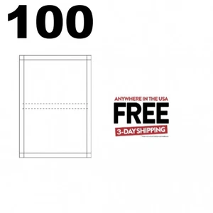 100 Matte Inserts for Standard DVD Cases 14mm ** 1-3 DAY - Picture 1 of 3