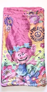 Saco de dormir juvenil TROLLS 26x46 con amapola 100 % poliéster DreamWorks - Imagen 1 de 13