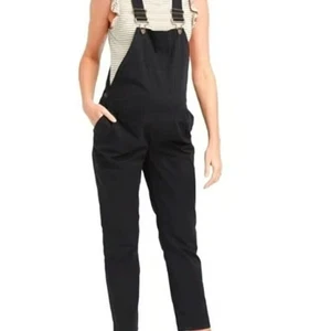 Mono THE NINES BY HATCH MATERNITY Negro Clásico Sarga Talla M Nuevo con Etiquetas - Imagen 1 de 7