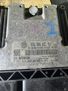 Bosch ECU 03G906021MJ Diesel EDC16U34 0281014045 VW Audi Engine Unit - Picture 1 of 1