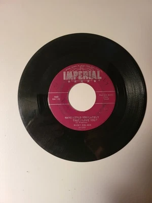 Ricky Nelson:  Be-Bop Baby / Have I Told You Lately That I Love You  45 RPM 6932 - Image 1 of 2