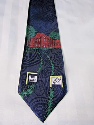Corbata A. Rogers Navy Realtor, novedad inmobiliaria en venta/vendida Foto 1 de 4