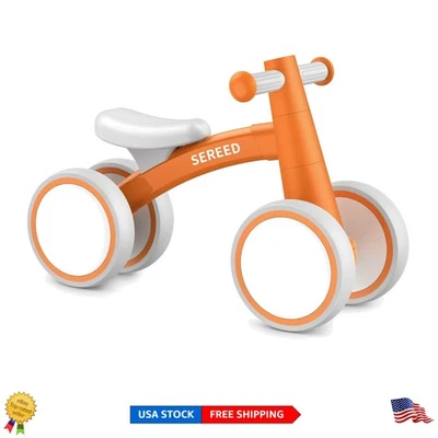 Bicicleta de equilibrio de aluminio de 4 ruedas para niños pequeños para edades de 12-24 - Regalo de cumpleaños Foto 1 de 4