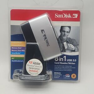 Sandisk ImageMate 8 in 1 USB 2 Card Reader/Writer SDDR-88-A15 New Sealed