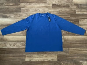 NEU MIT ETIKETT Herren T-Shirt Vineyard Vines Blau 3XL Langarm Farbe Shirt - Bild 1 von 6