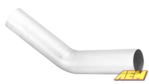 AEM Universal Tube TUBE 2.25" DIA. AL, 45 DEG BEND, 1D 2-000-45 - Picture 1 of 1