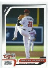 2018 Lansing Lugnuts (Class A-Toronto Blue Jays) Graham Spraker