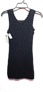 Art Class (Target) NEW♈Girls' Pointelle Sweater Sleeveless Dress size M~Black - Picture 1 of 5