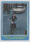 1976 Topps Happy Days Henry Winkler Fonzie The Coolest Thing on Wheels! #11 0bt4