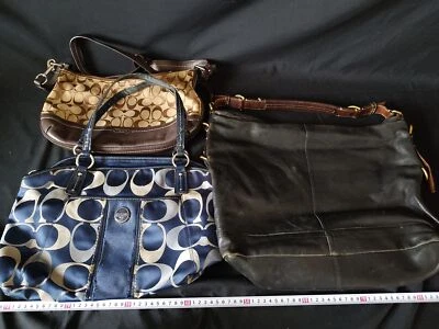 Pre-Owned wholesale Bulk sale lots of used Coach hand bags 3-PCS set-g1002-5 - Image 1 of 4