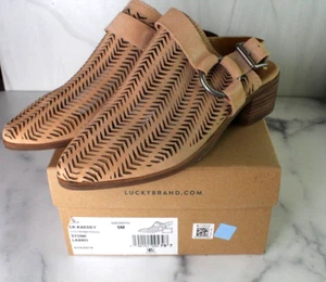 LUCKY BRAND LK-KAEDEY Woman's Sandal Shoes Size 5M Color Stone Slingback NIB - Picture 1 of 14
