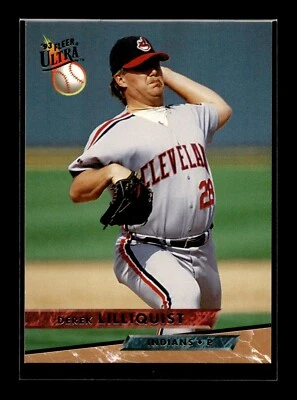 1993 Fleer Ultra #187 Derek Lilliquist (NM)(BAS) - Image 1 of 2