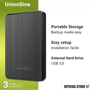 USB 3.0 Externa Gaming Hard Drive Xbox/Playstation/Wii-U 500GB 2TB Storage HDD - Picture 1 of 12