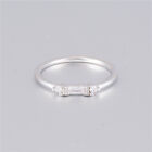 Cubic Zircon Women Wedding Jewelry 925 Silver Filled,rose Gold,gold Ring Sz6-10