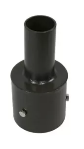 Light Pole Adapter 4" To 3” Round Pole, Dark Bronze, Pole Mount - Picture 1 of 2