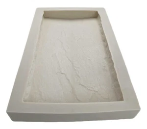 Stampo in gomma per calcestruzzo, stampo per tappi a parete a livelli, 24"L x 14"W x 2,5"D - Foto 1 di 8