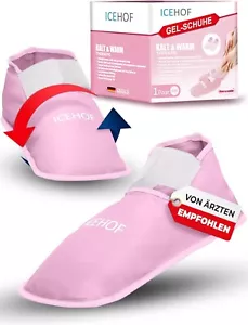 2x Kühlsocken Kühlschuhe Sanfter Stoff - Gel Kältettherapie Chemotherapie Chemo - Bild 1 von 7