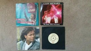 Cliff Richard - 4 x 7" Singles - Shooting From The Heart, Some People + 2 others - Bild 1 von 2